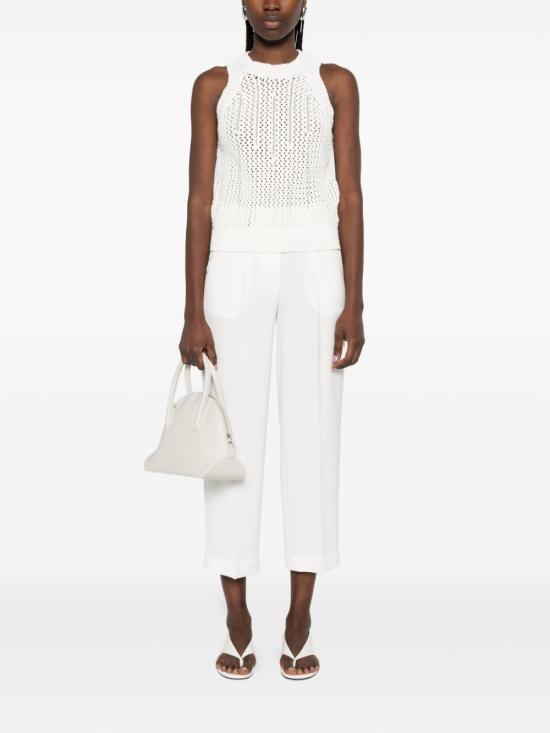 26SS 페세리코 스트레이트 팬츠 A04573 01972002 White - PESERICO