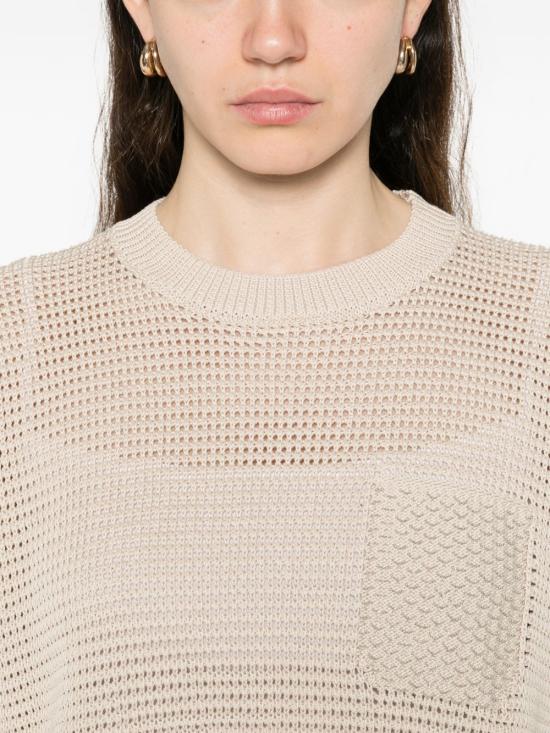 26SS 페세리코 스웨터 A99076F05 9312B44B Beige - PESERICO