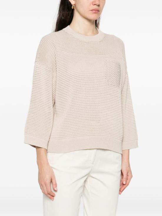 26SS 페세리코 스웨터 A99076F05 9312B44B Beige - PESERICO