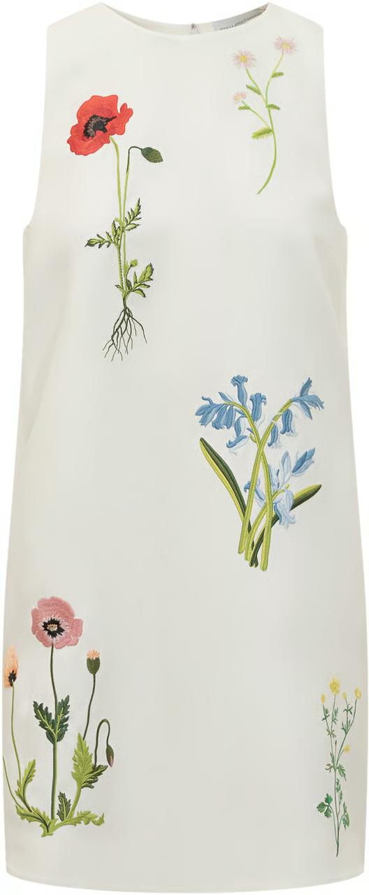 26SS 스텔라 맥카트니 미디 원피스 6A06383FU372 9200 White