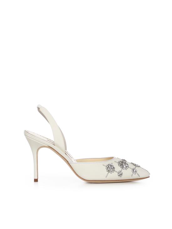 26SS 마놀로 블라닉 힐/펌프스 4252060 1205 CREAM