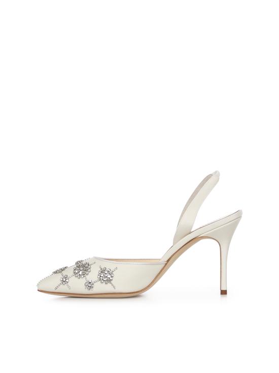 26SS 마놀로 블라닉 힐/펌프스 4252060 1205 CREAM - MANOLO BLAHNIK