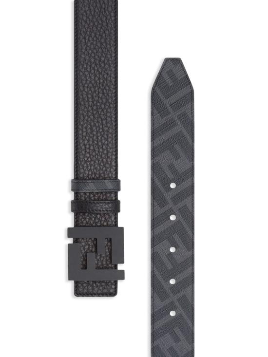 26SS 펜디 가죽 벨트 7C0432AH8Y F0QA1 Black - FENDI