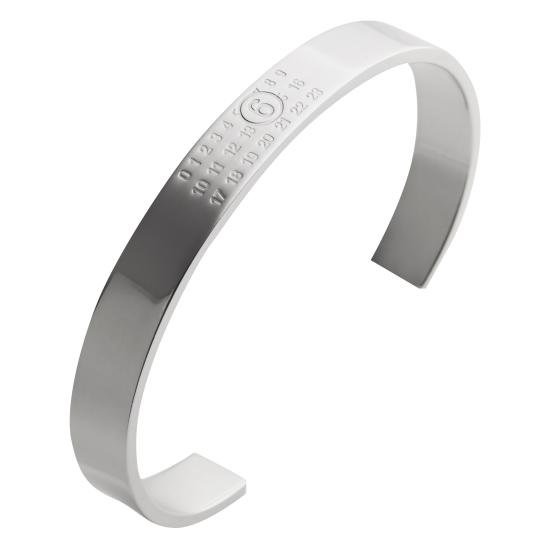 26SS MM6 메종마르지엘라 팔찌 SM6UY0061 P6469951 Silver - MM6 MAISON MARGIELA