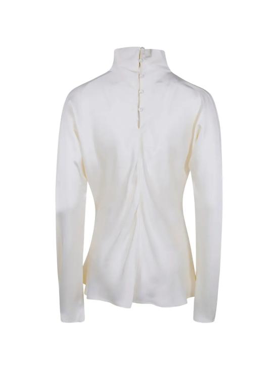 26SS 로에 블라우스 41820099 101 White - ROHE