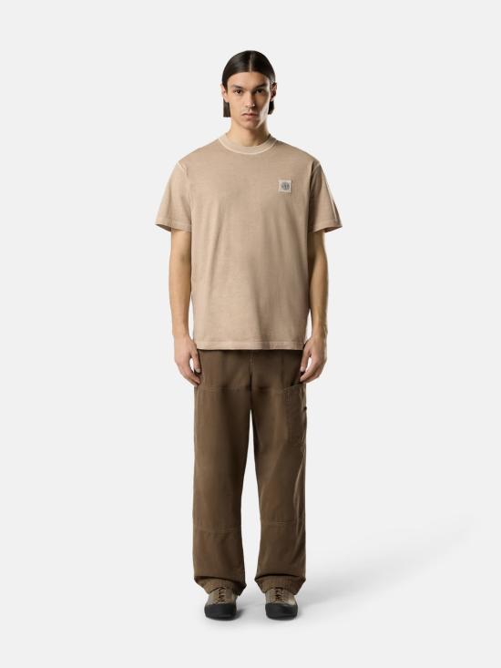 26SS 스톤 아일랜드 반팔 티셔츠 L1S152100026S0057 V019A Beige - STONE ISLAND