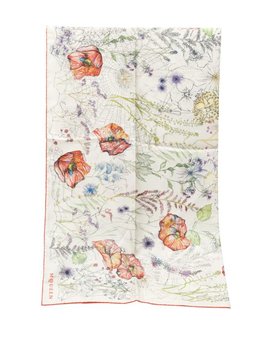 26SS 알렉산더 맥퀸 머플러/스카프 8585293001Q9274 White