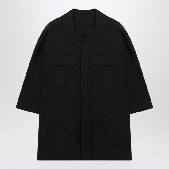 26SS 릭 오웬스 반팔 티셔츠 RU01F2298TE 09 Black