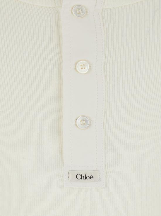 26SS 끌로에 긴팔 티셔츠 CH26SJH29185107 White - CHLOE