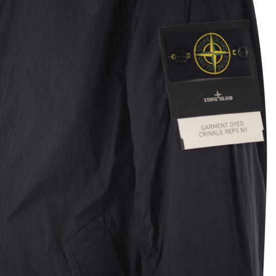  스톤 아일랜드 크링클 랩스 NY 윈드 레지스턴스 안티 드롭 후드 자켓 L1S154100001 NAVY - STONE ISLAND