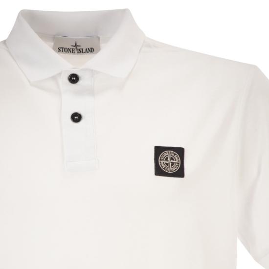  스톤 아일랜드 폴로 티셔츠 L1S152200008 WHITE - STONE ISLAND