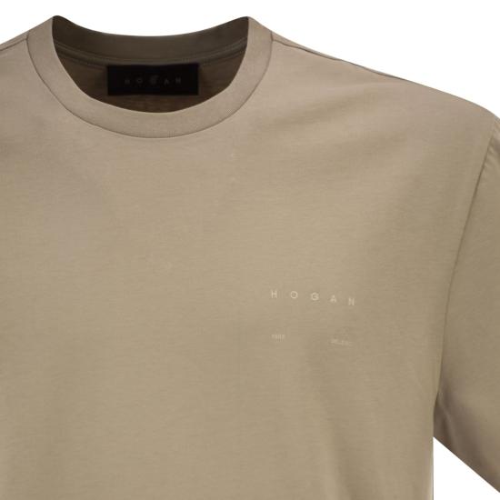 26SS 호간 폴로 티셔츠 KQMB3522360ZFV ECRU - HOGAN