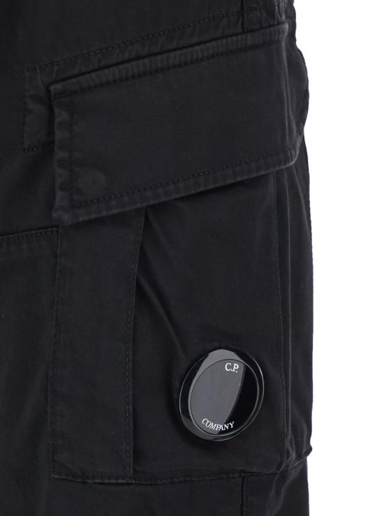 26SS 씨피 컴퍼니 스트레치 새틴 카고 팬츠 RSCMPA743A005694G999 Black - C.P. COMPANY