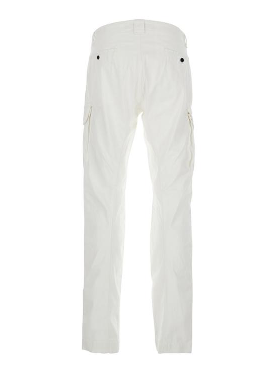 26SS 씨피 컴퍼니 스트레치 새틴 카고 팬츠 RSCMPA743A005694G103 White - C.P. COMPANY