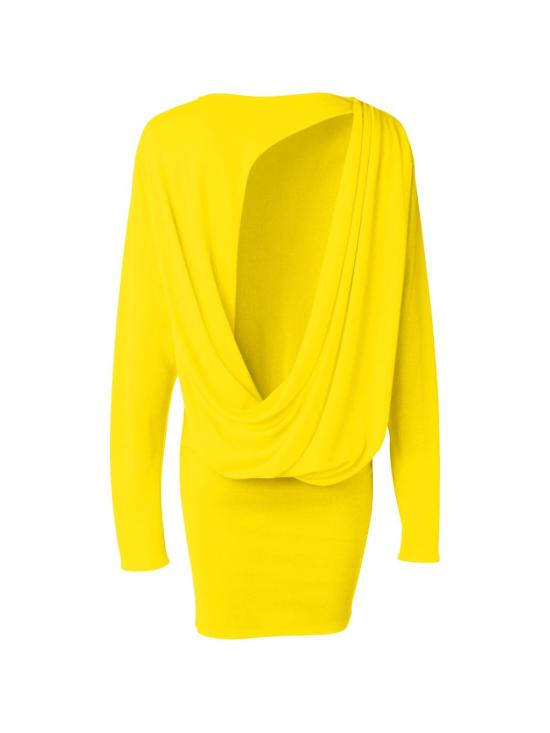 26SS 자크뮈스 미디 원피스 DRW00823 AJ00253250 Yellow - JACQUEMUS
