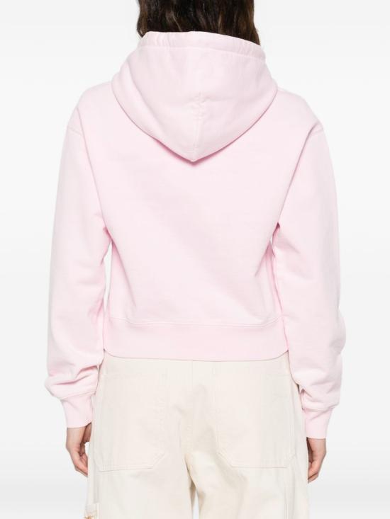 26SS 자크뮈스 르 그로그랭 후드 티셔츠 HOW00247 AJ00109431 Pink - JACQUEMUS