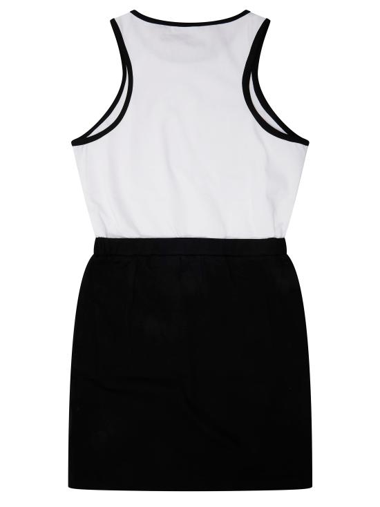 26SS [키즈] 발망 원피스 BY1B02Z3277 930BC BIANCO NERO - BALMAIN