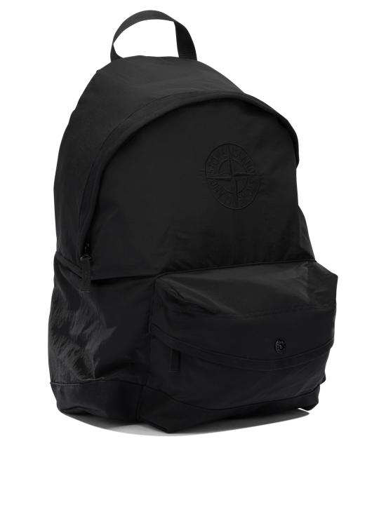 26SS [키즈] 스톤 아일랜드 백팩 9200003S0064V0029 Black - STONE ISLAND