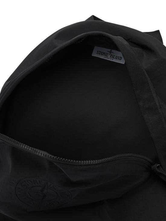 26SS [키즈] 스톤 아일랜드 백팩 9200003S0064V0029 Black - STONE ISLAND