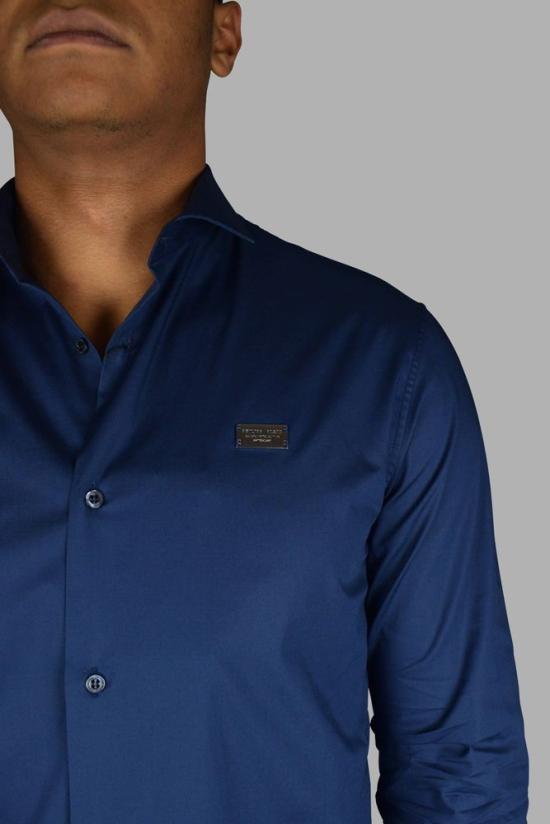  필립 플레인 긴팔 셔츠 다이아몬드 컷 Ls 아이코닉 - PHILIPP PLEIN