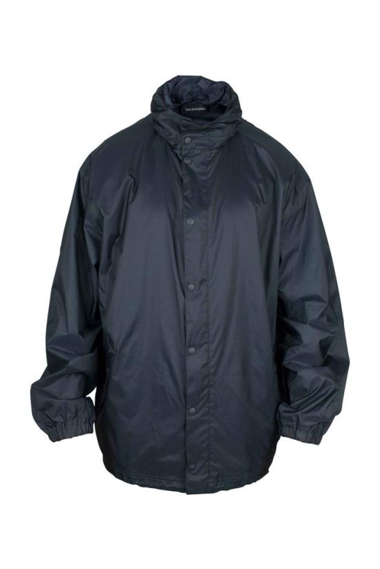  발렌시아가 자켓 방수 나일론 재킷 (다국어 로고 포함)