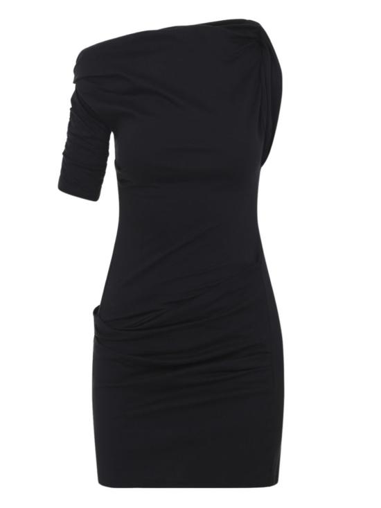 26SS 자크뮈스 미디 원피스 DRW00143A BLACK