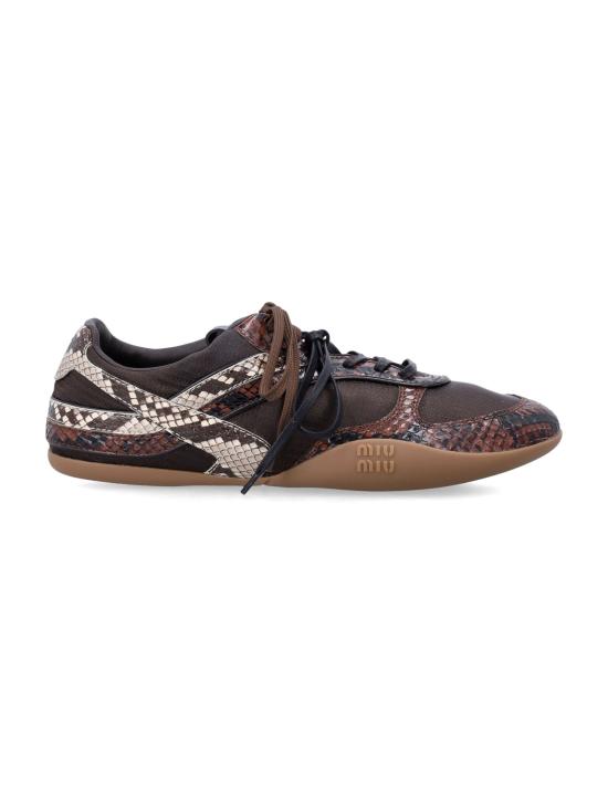 26SS 미우미우 스니커즈 5E428E3ZL4 F0Q70 BROWN TOBACCO