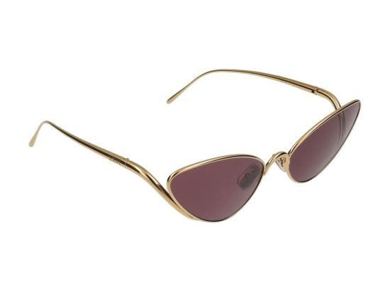  로에베 선글라스 LW40179U Burgundy - LOEWE