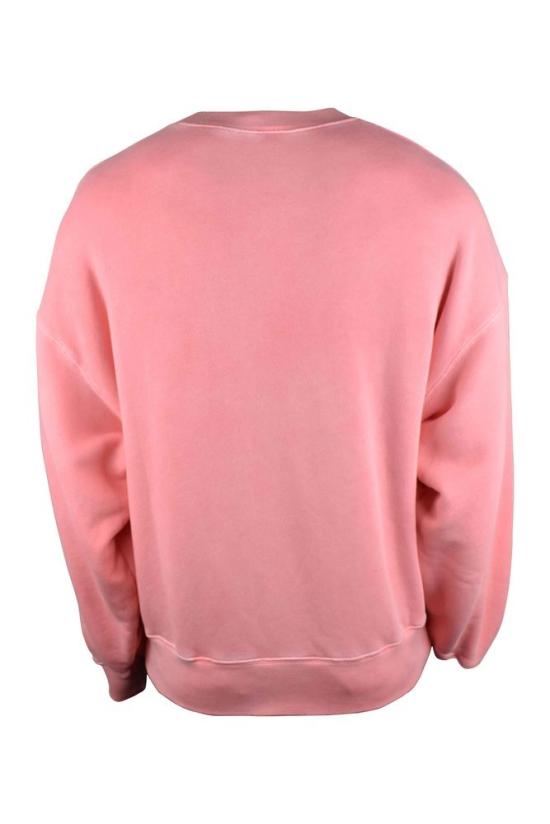  팜앤젤스 긴팔 티셔츠 핑크색 면 스웨트셔츠 - PALM ANGELS
