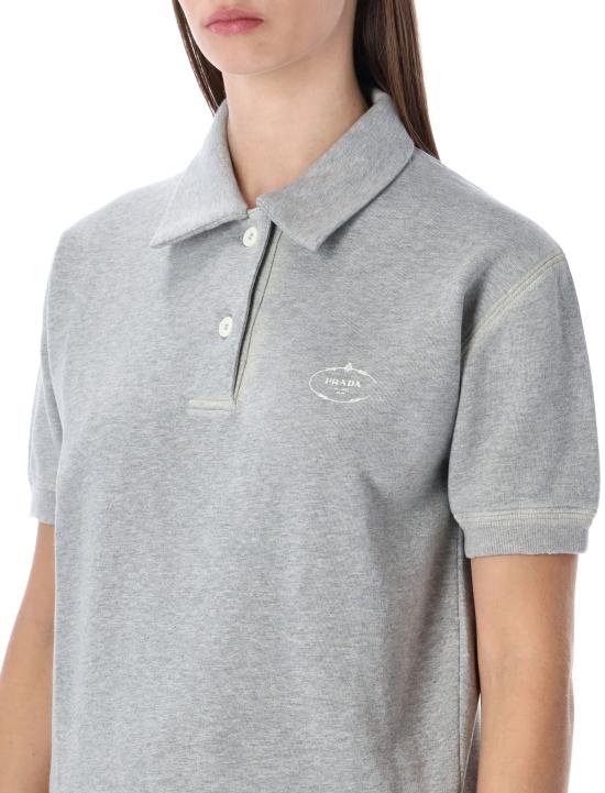 25FW 프라다 폴로 티셔츠 135726173J F0684 Grigio - PRADA