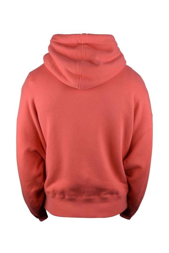  팜앤젤스 후드 티셔츠 코랄 코튼 후드티 - PALM ANGELS