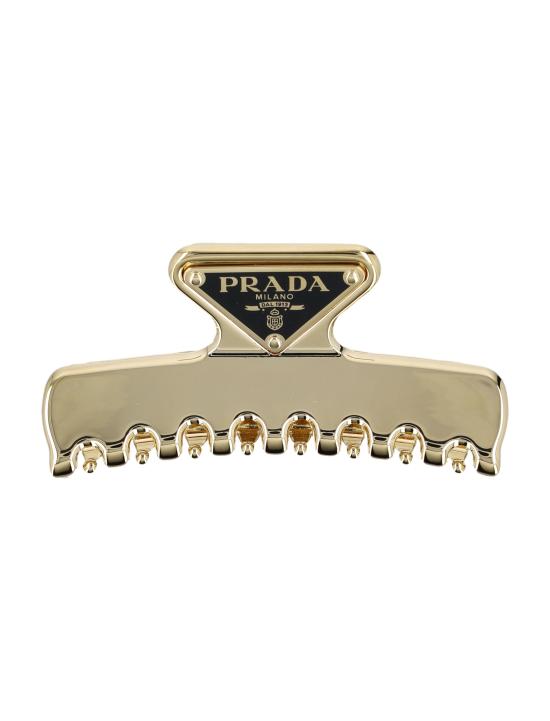 25FW 프라다 헤어 액세서리 1IF1032BA6 F0056 Oro - PRADA