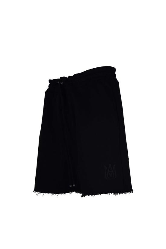  아미리 숏팬츠 편안한 핏의 블랙 코튼 반바지 - AMIRI