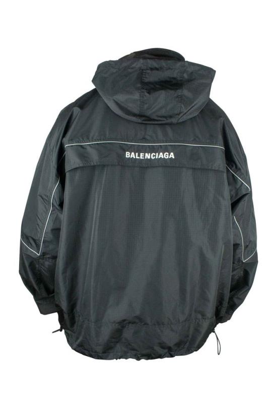 발렌시아가 자켓 방수 폴리에스터 재킷 (하이 지퍼 칼라) - BALENCIAGA