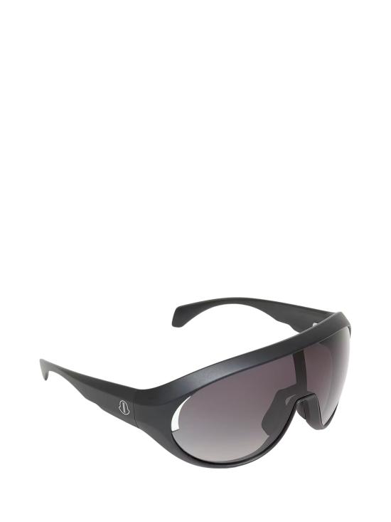 26SS 릭오웬스 몽클레어 선글라스 MU01F000 1GBLKMB0909 Black - RICK OWENS MONCLER