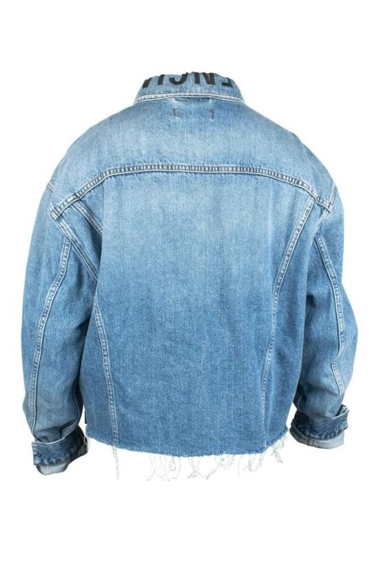  발렌시아가 데님 자켓 빈티지 느낌의 파란색  재킷 - BALENCIAGA
