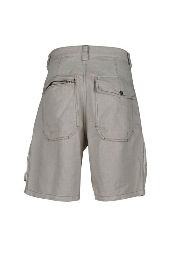  이자벨마랑 숏팬츠 오프화이트 코튼 데님 버뮤다 쇼츠 - ISABEL MARANT