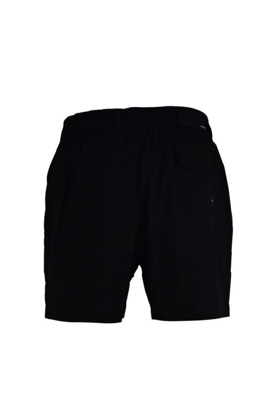  아미리 스윔팬츠 로고 디테일이 있는 블랙 수영 반바지 - AMIRI