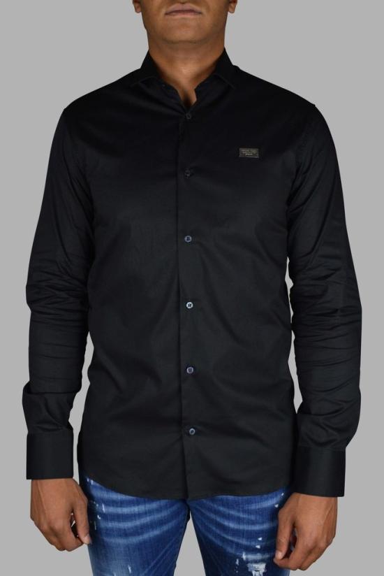  필립 플레인 긴팔 셔츠 다이아몬드 컷 Ls 아이코닉 - PHILIPP PLEIN