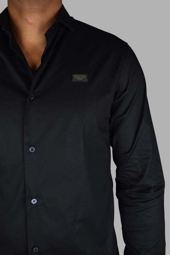  필립 플레인 긴팔 셔츠 다이아몬드 컷 Ls 아이코닉 - PHILIPP PLEIN