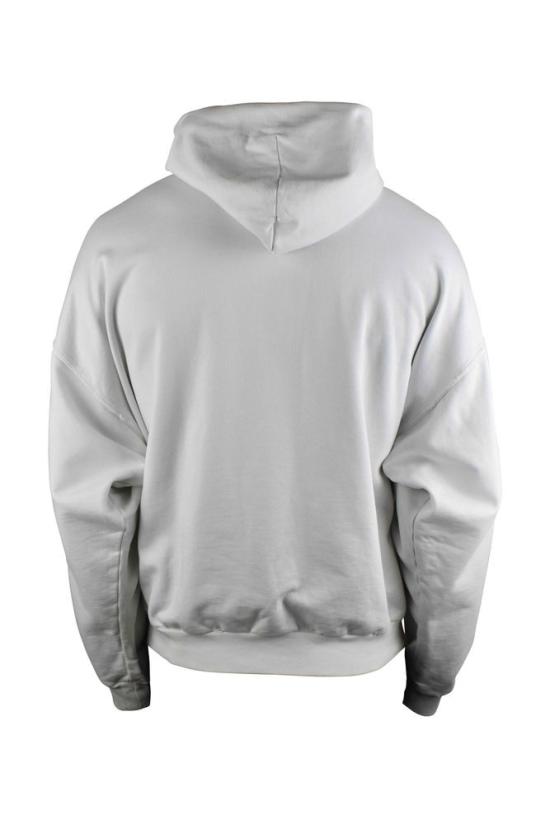  발렌시아가 후드 티셔츠 그래픽 프린트가 있는 면 후드티 - BALENCIAGA