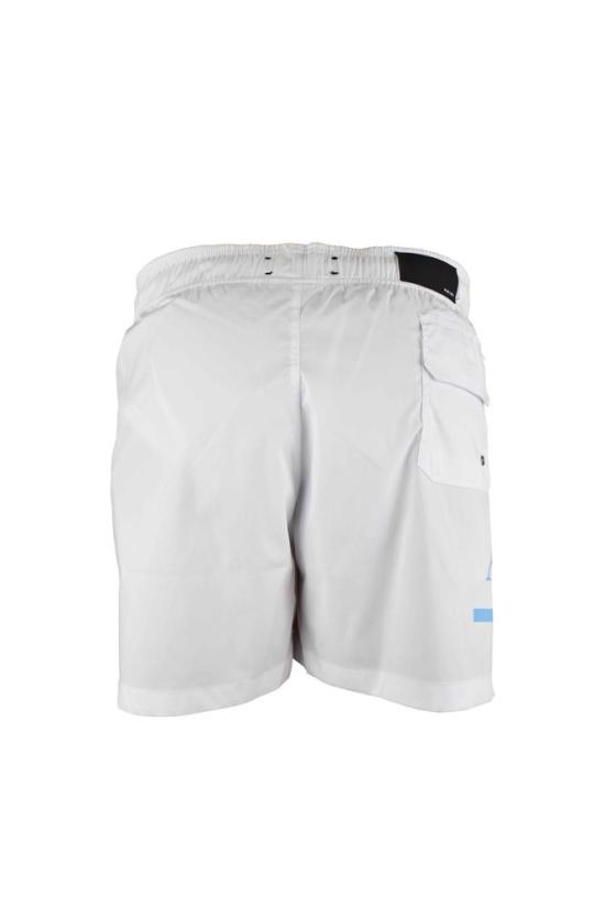  아미리 스윔팬츠 허리끈이 있는 흰색 폴리에스터 수영 반바지 - AMIRI