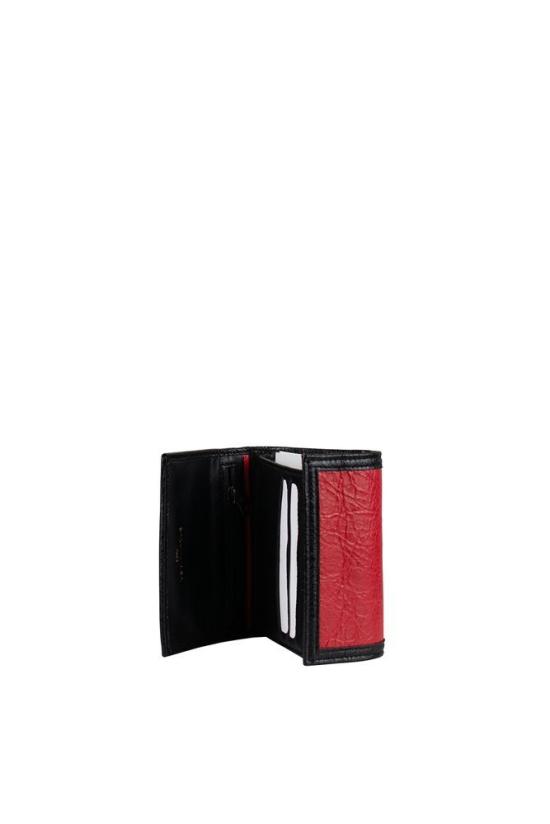  발렌시아가 남성지갑 질감이 있는 가죽 지갑 (벨크로 잠금) - BALENCIAGA