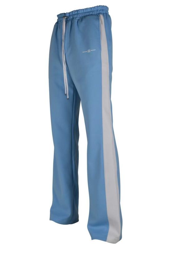  아미리 트레이닝/조거 팬츠 연한 파란색 폴리에스터 조깅 바지 - AMIRI