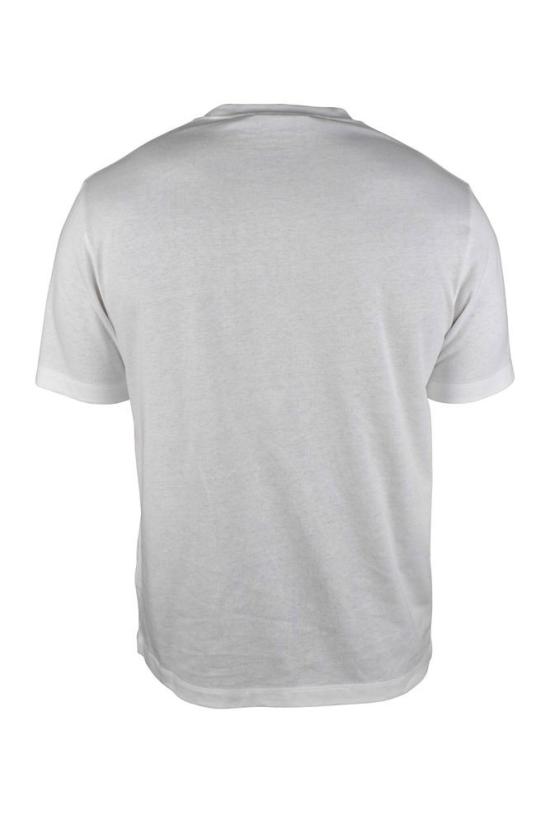  팜앤젤스 반팔 티셔츠 가슴 주머니가 있는 흰색 면 티셔츠 - PALM ANGELS