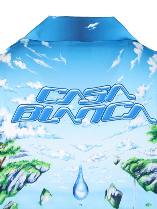 26SS 카사블랑카 긴팔 셔츠 M SP26 SH 006 01 LOST ATLANTIS MultiColour - CASABLANCA