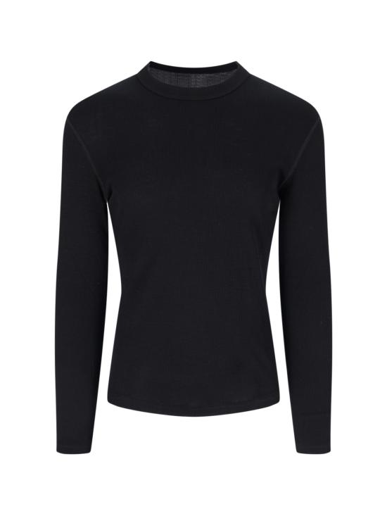 26SS 베르너 퀼 반팔 티셔츠 5 8J6 009 Black