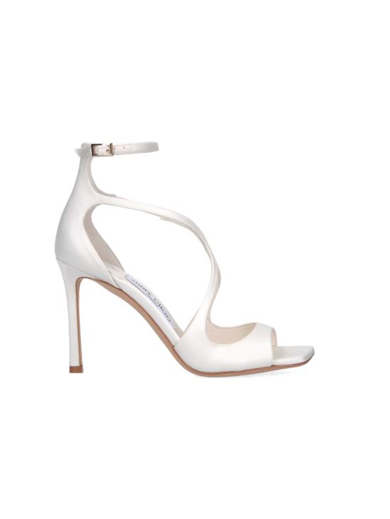 26SS 지미추 샌들 AZIA 95 SAT IVORY White