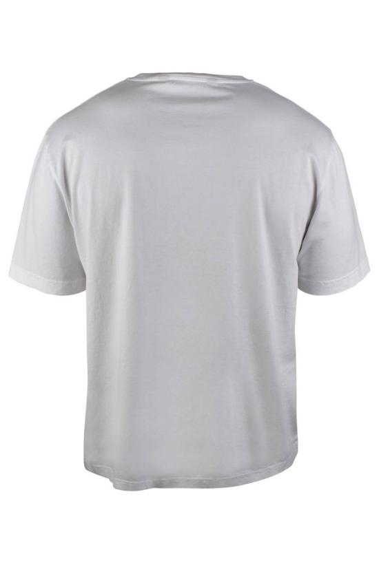  팜앤젤스 반팔 티셔츠 자수 로고가 있는 편안한 핏의 면 티셔츠 - PALM ANGELS