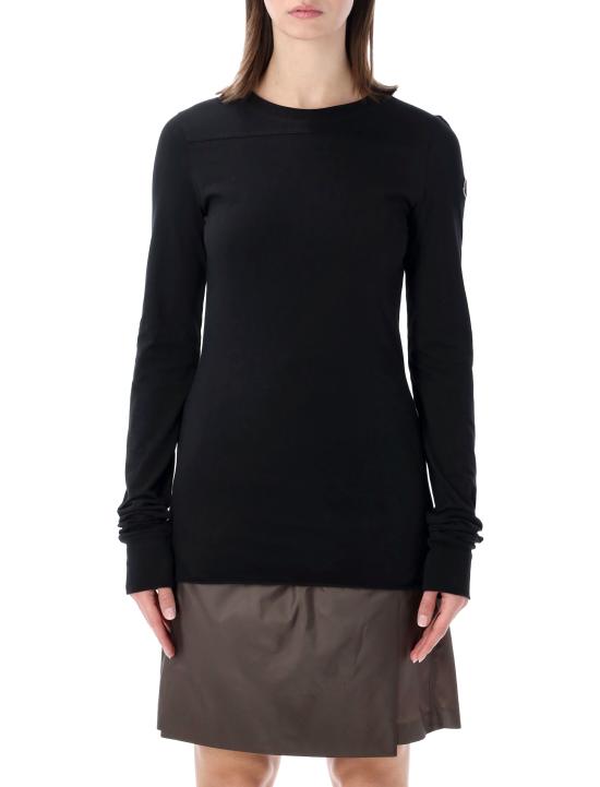 26SS 릭오웬스 몽클레어 반팔 티셔츠 MU01F8D0189AHD 999 Nero